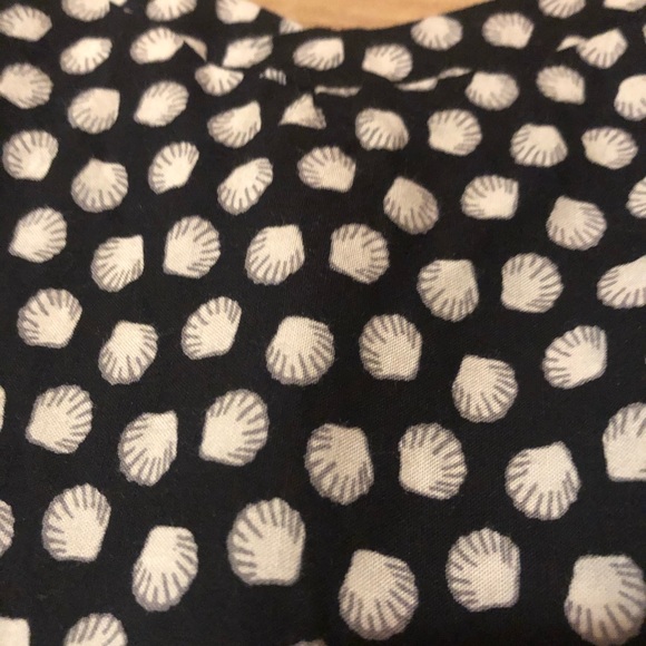 Sea shell black and white dress Old Navy - Picture 3 of 4